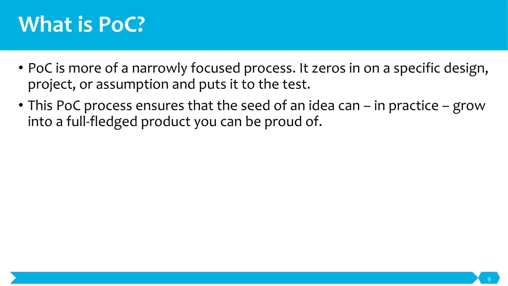 what is poc 1