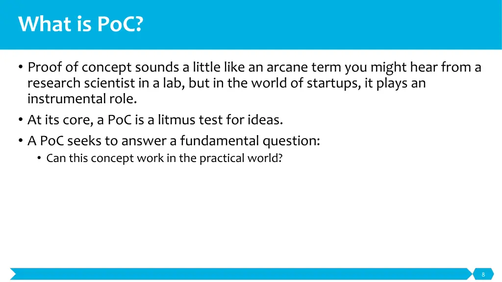 what is poc
