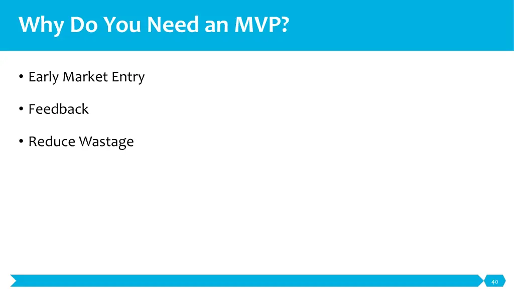 why do you need an mvp