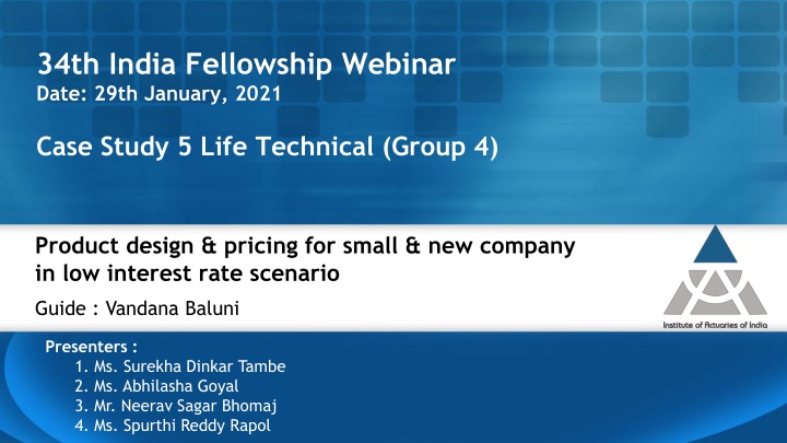 34th india fellowship webinar date 29th january