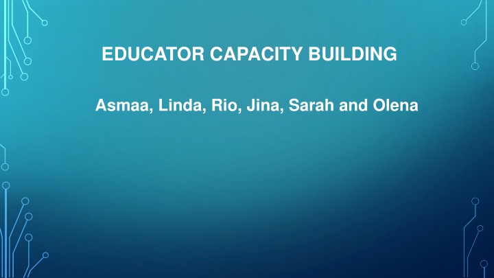 educator capacity building