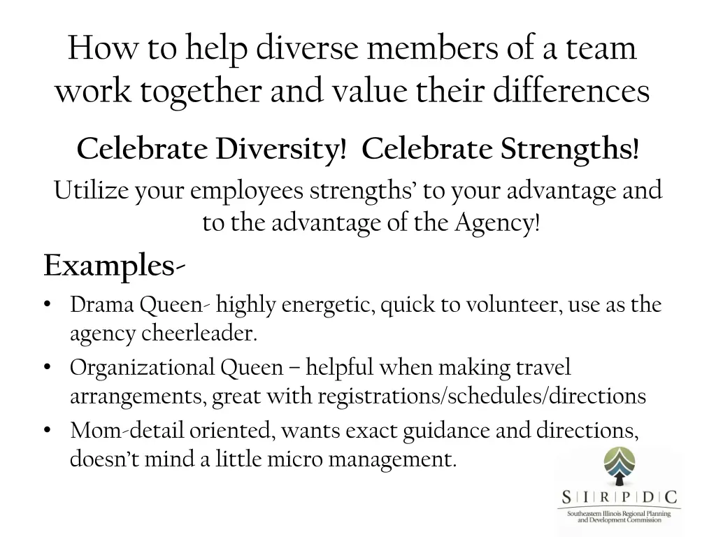 how to help diverse members of a team work