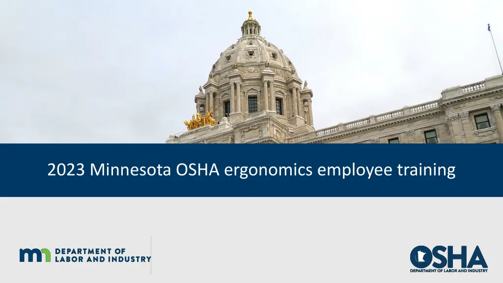 2023 minnesota osha ergonomics employee training