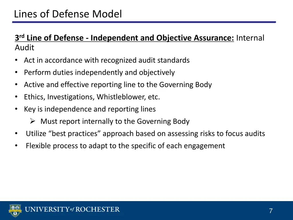 lines of defense model 3