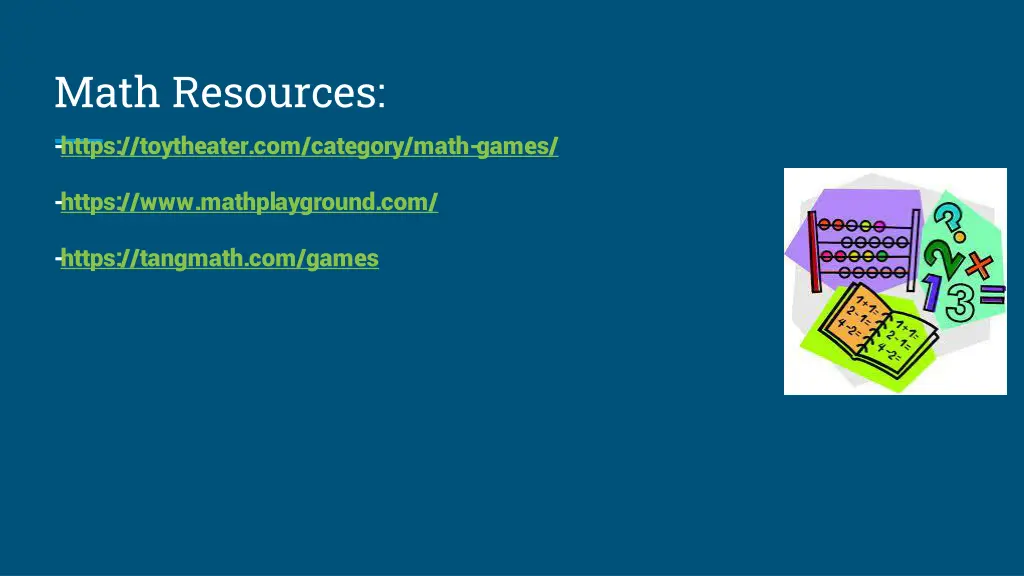 math resources https toytheater com category math