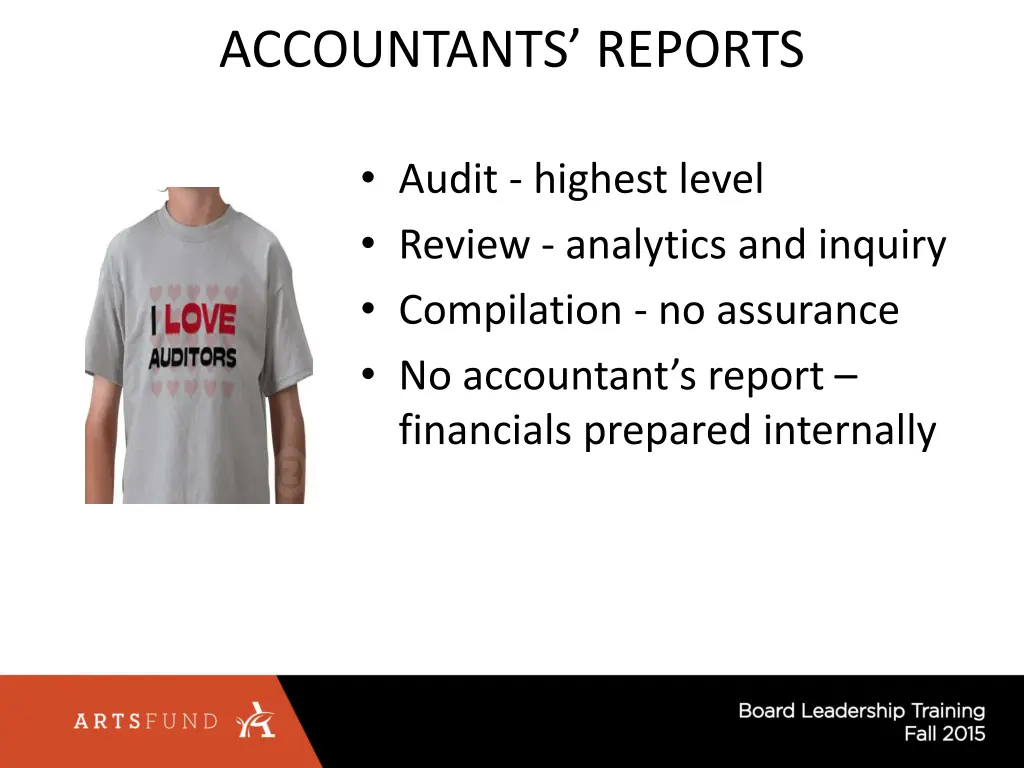 accountants reports