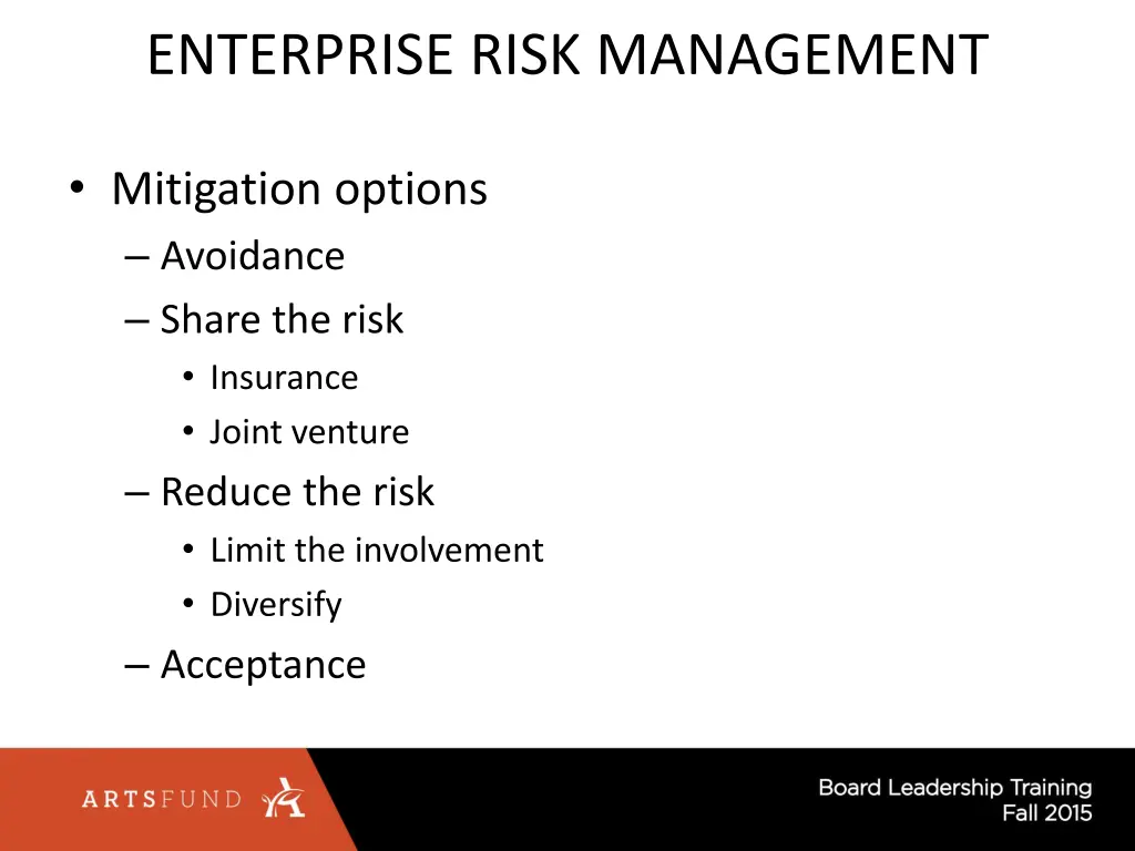 enterprise risk management 1