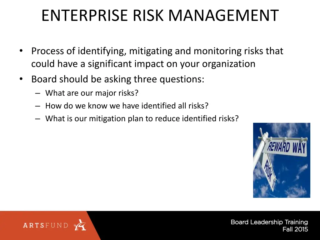 enterprise risk management