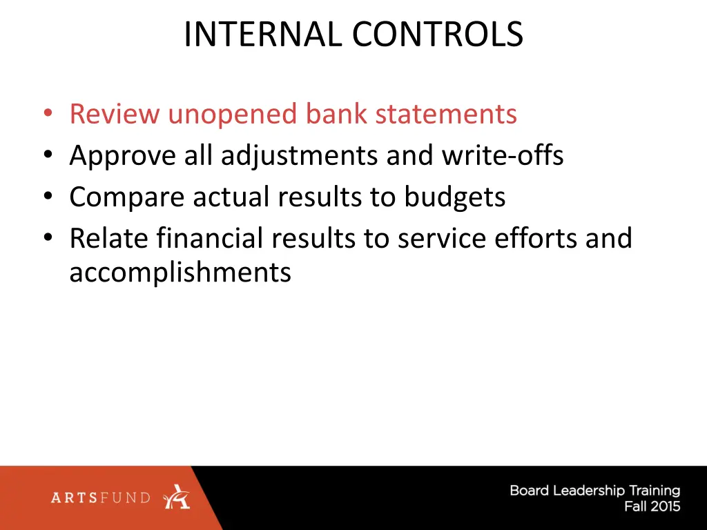 internal controls 1
