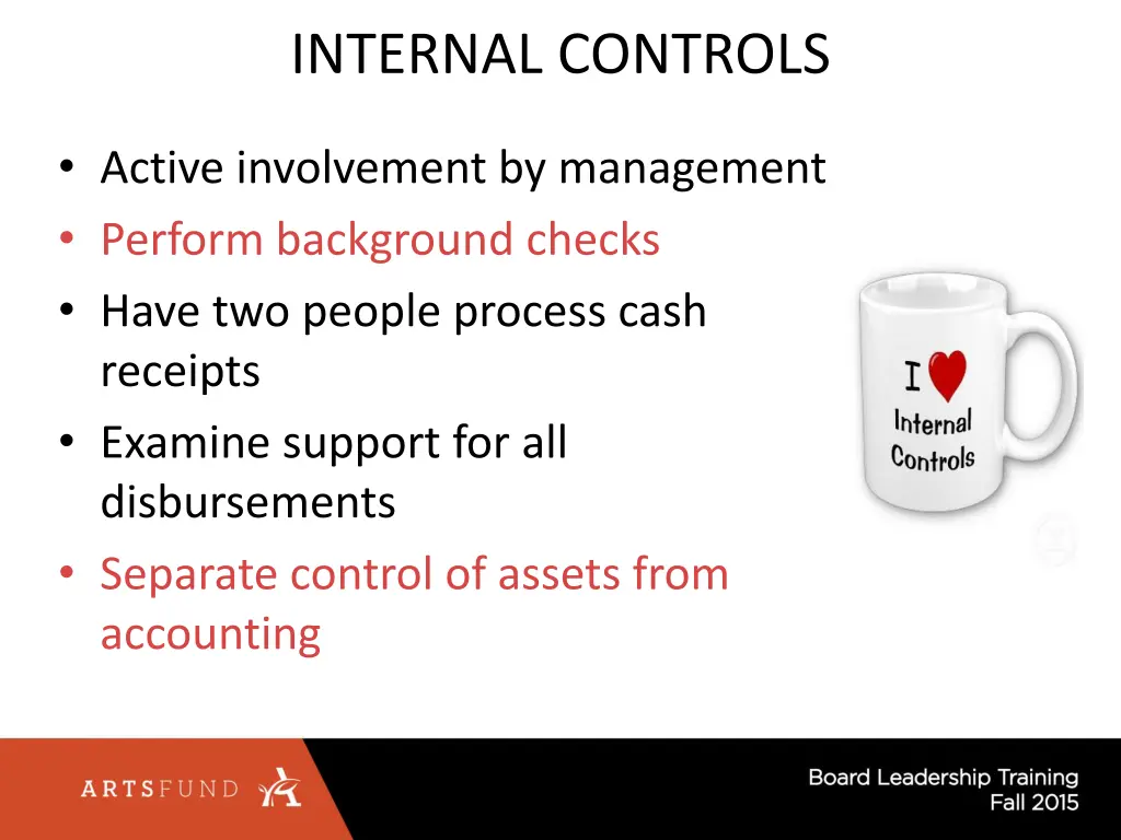 internal controls