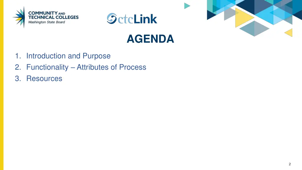 agenda