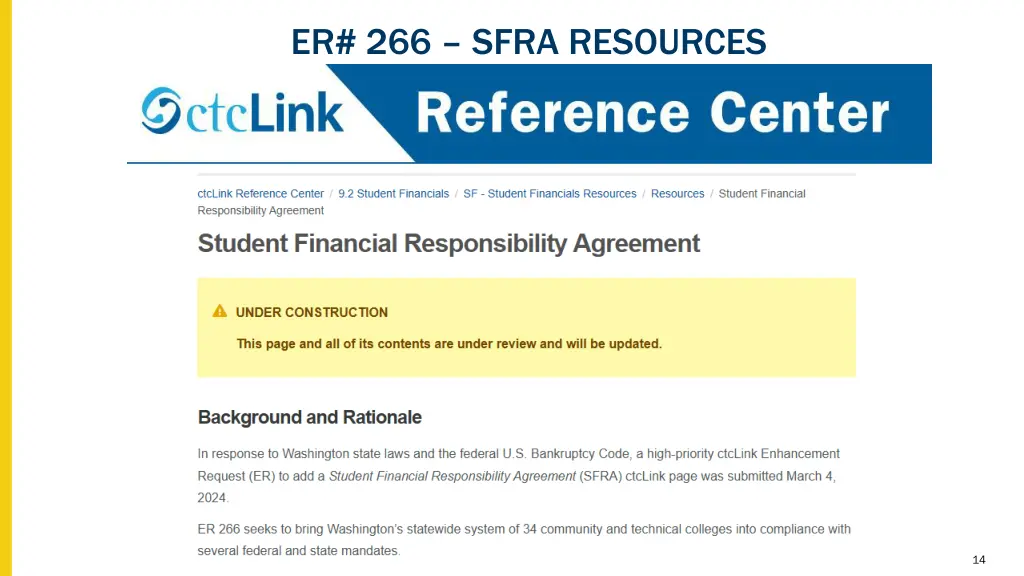 er 266 sfra resources