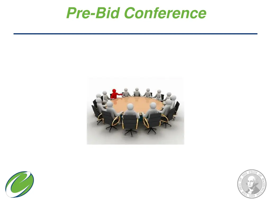 pre bid conference