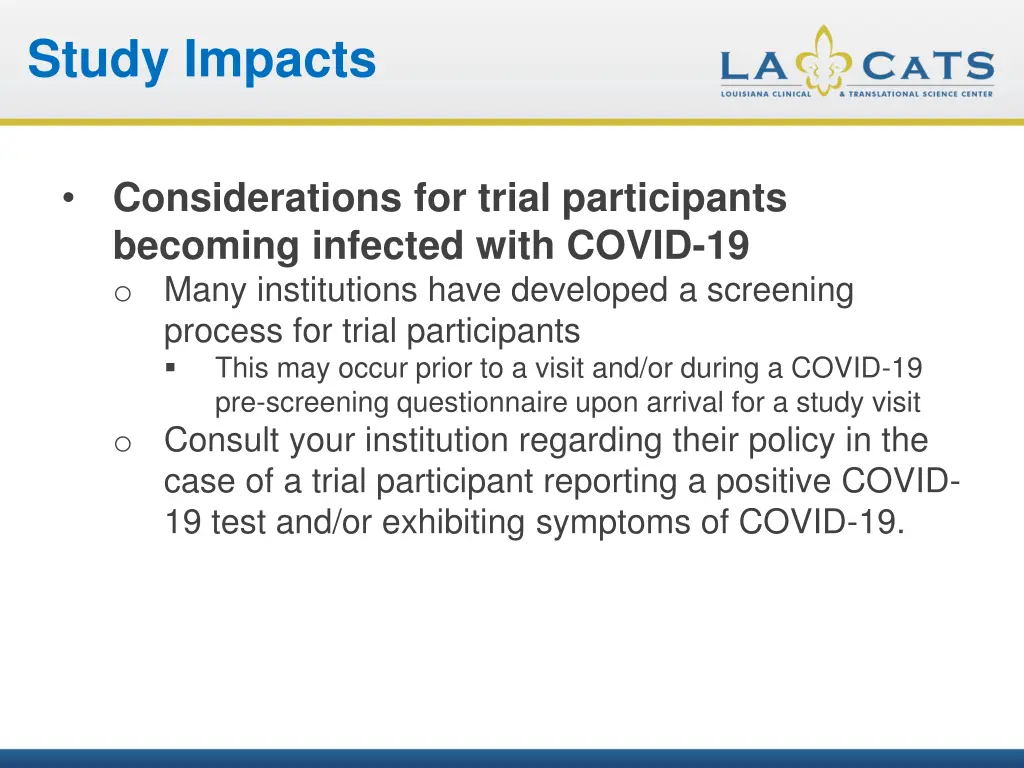 study impacts 2
