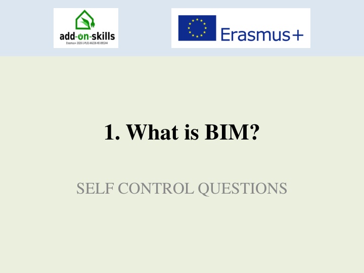 1 what is bim