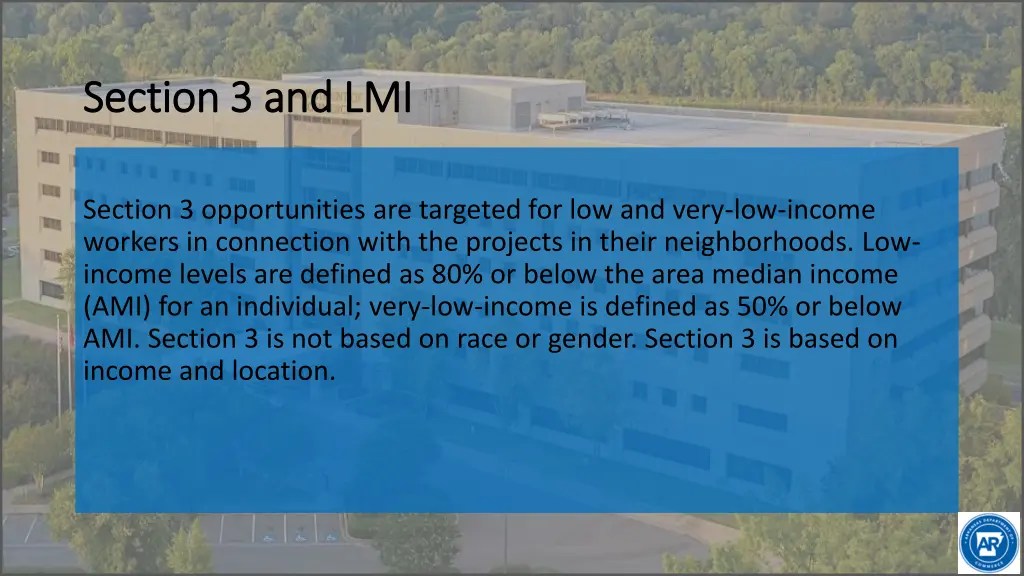 section 3 and lmi section 3 and lmi