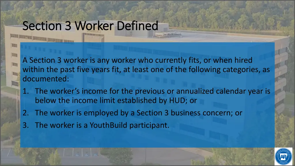 section 3 worker defined section 3 worker defined