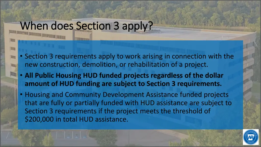 when does section 3 apply when does section