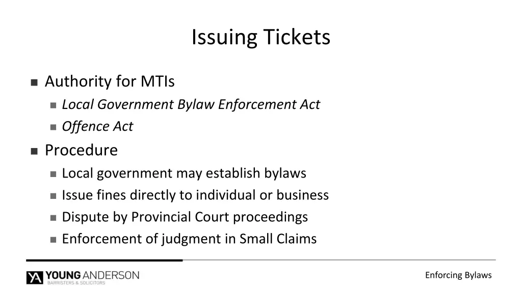 issuing tickets 2
