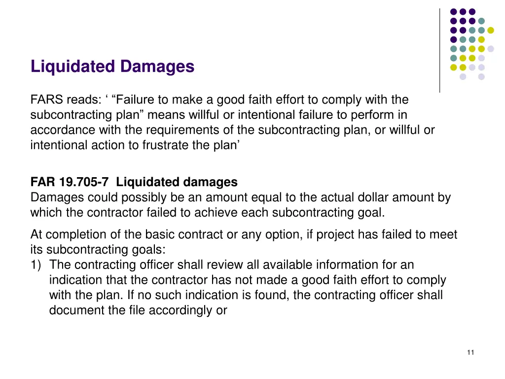 liquidated damages