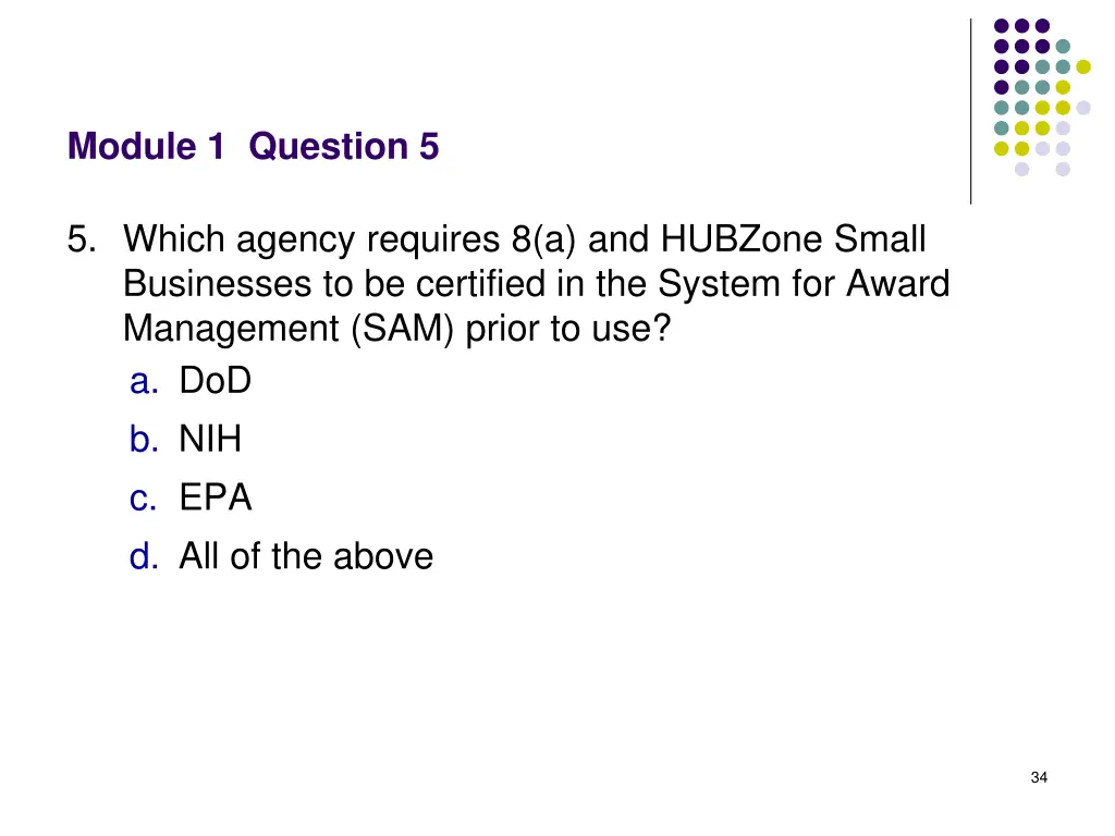 module 1 question 5