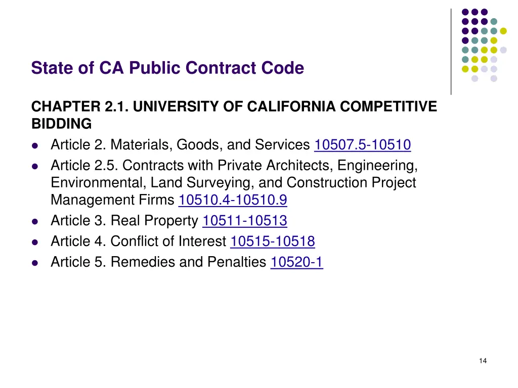state of ca public contract code