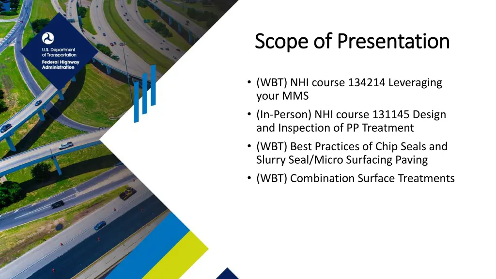 scope of presentation scope of presentation