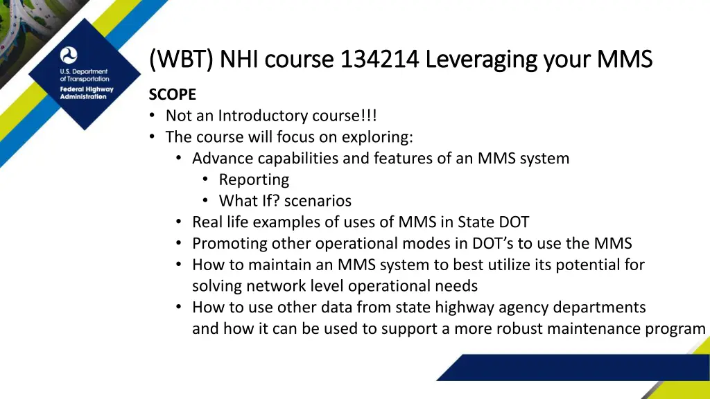 wbt nhi course 134214 leveraging your