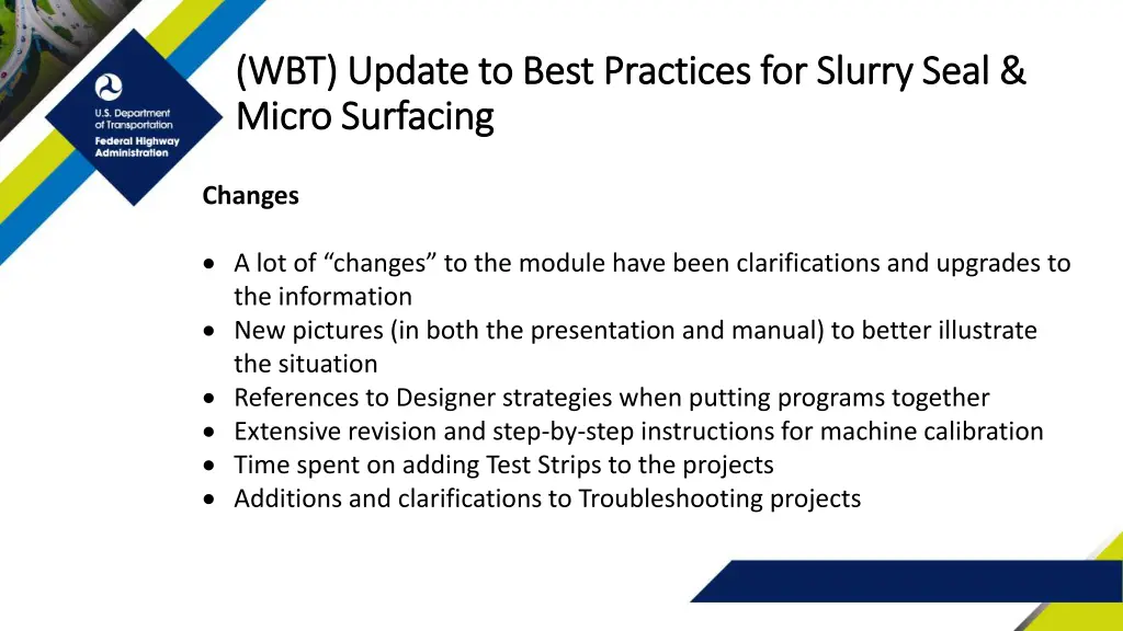 wbt update to best practices for slurry seal