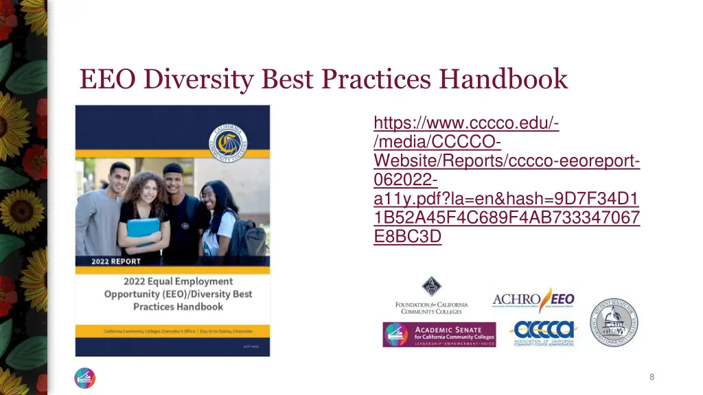 eeo diversity best practices handbook