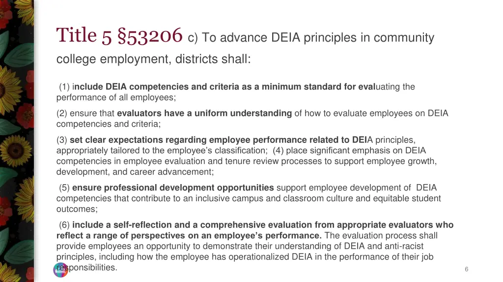 title 5 53206 c to advance deia principles