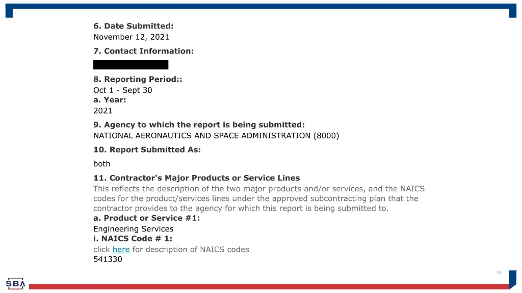 6 date submitted november 12 2021