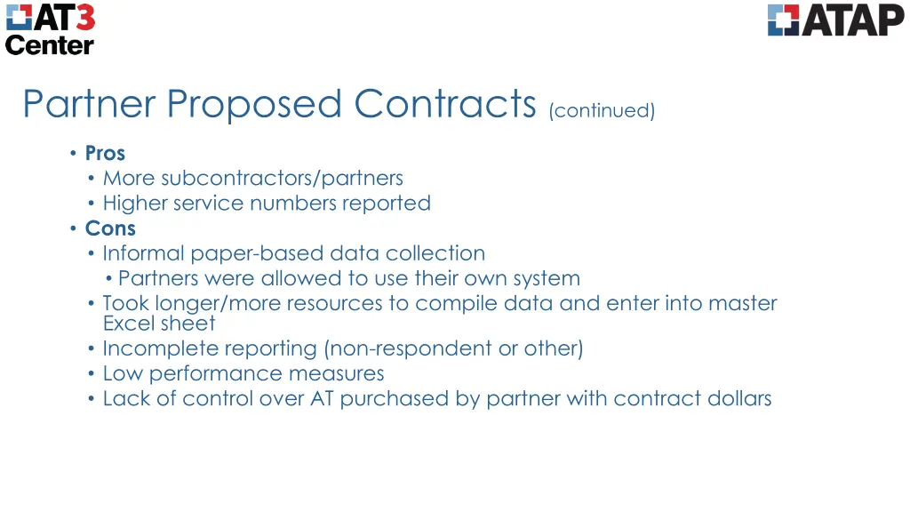 partner proposed contracts continued 2