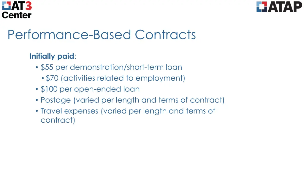 performance based contracts 2