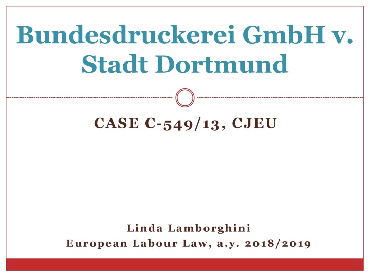 bundesdruckerei gmbh v stadt dortmund