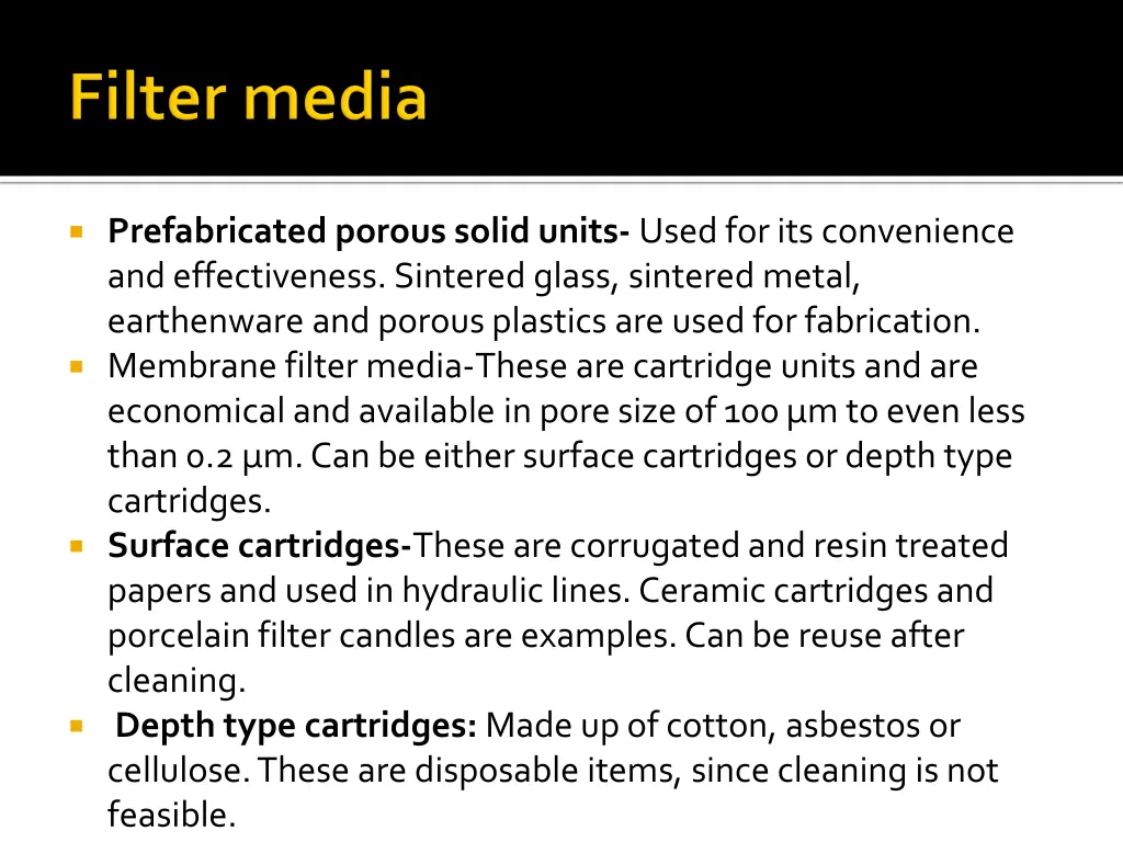 prefabricated porous solid units used