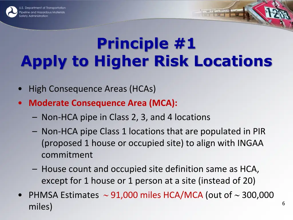 u s department of transportation pipeline 5