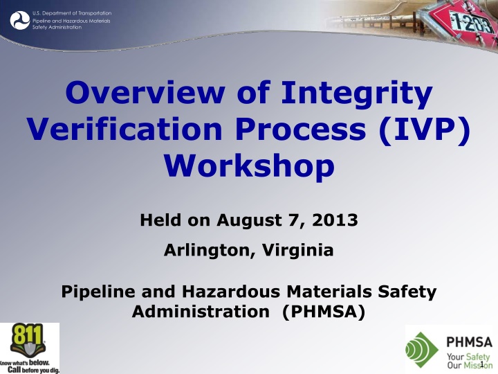u s department of transportation pipeline