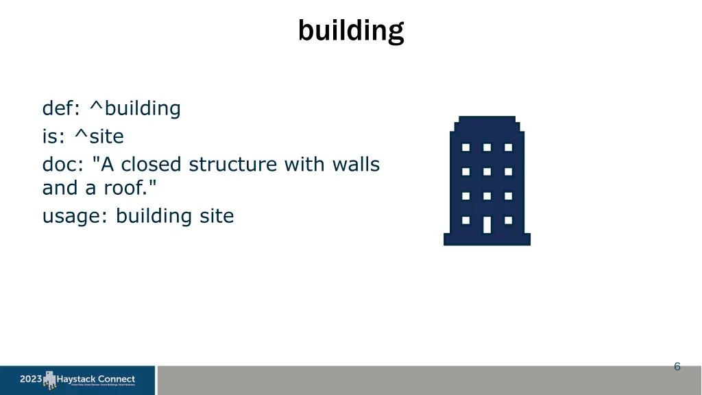 building
