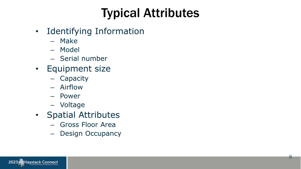 typical attributes