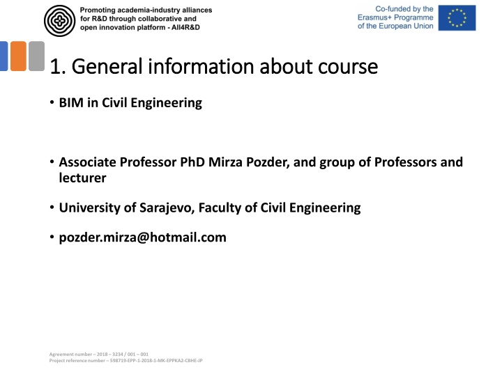 1 general information about course 1 general
