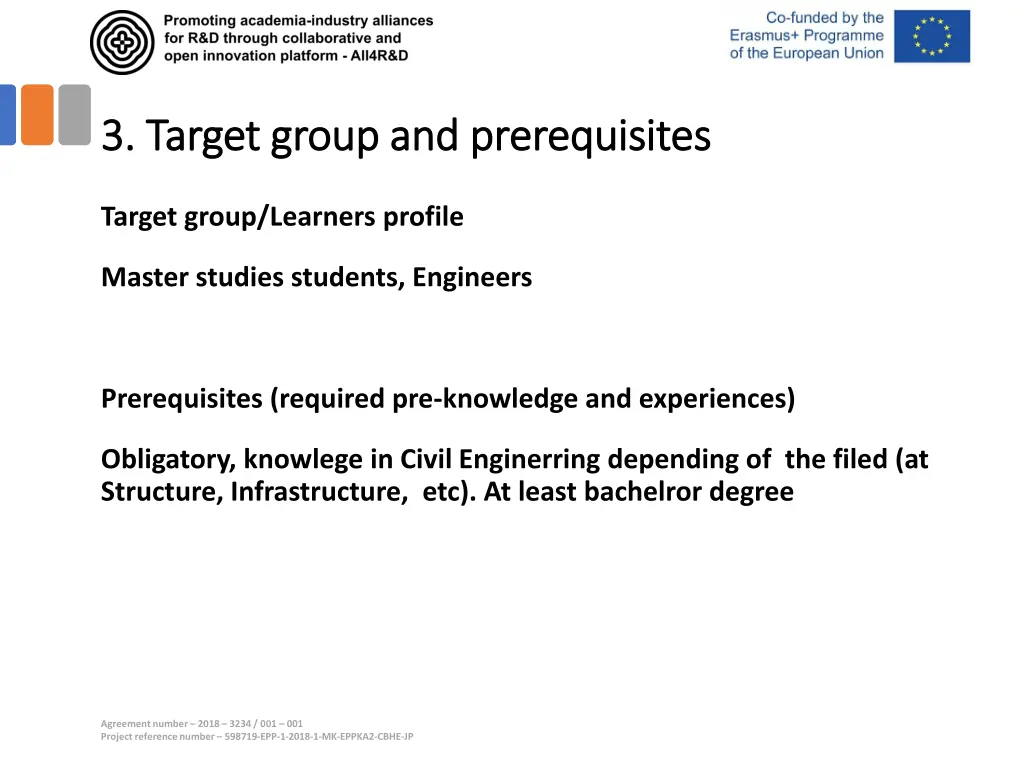 3 target group 3 target group and