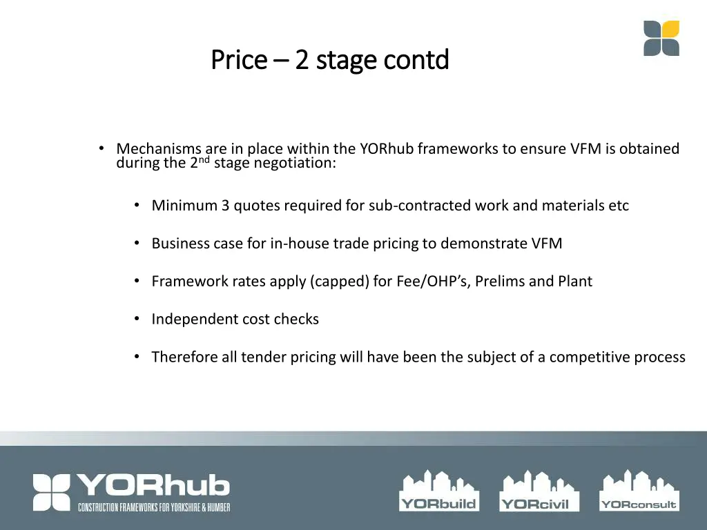 price price 2 stage 2 stage contd
