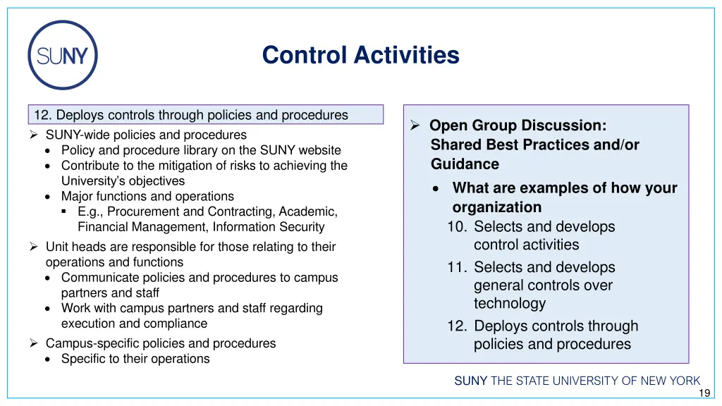 control activities 1