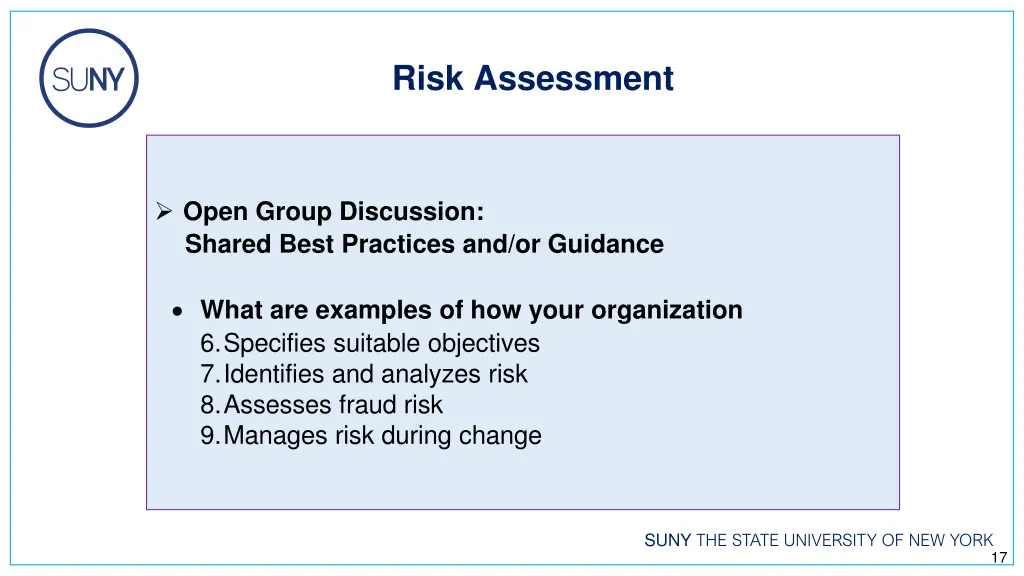 risk assessment 2