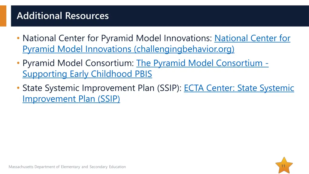 additional resources