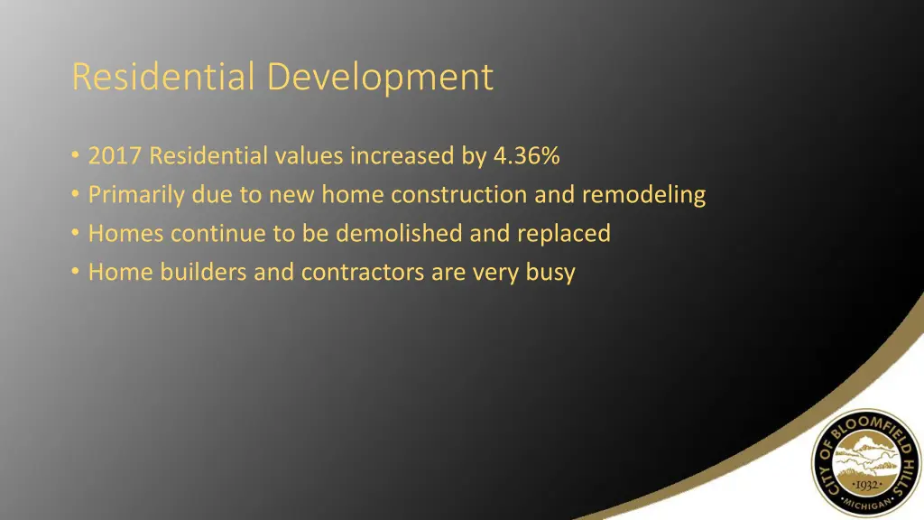 residential development