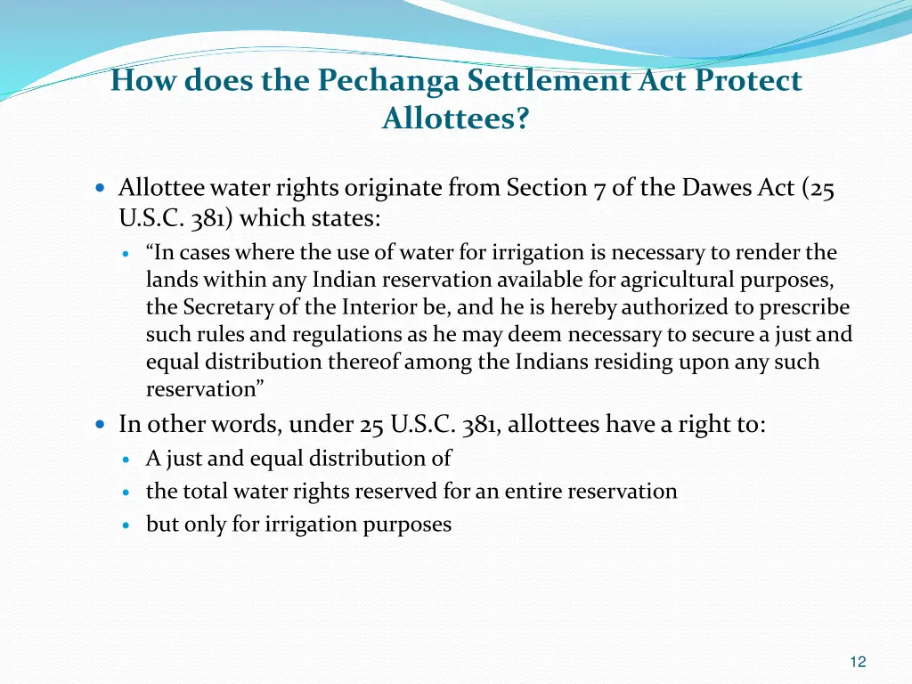 how does the pechanga settlement act protect
