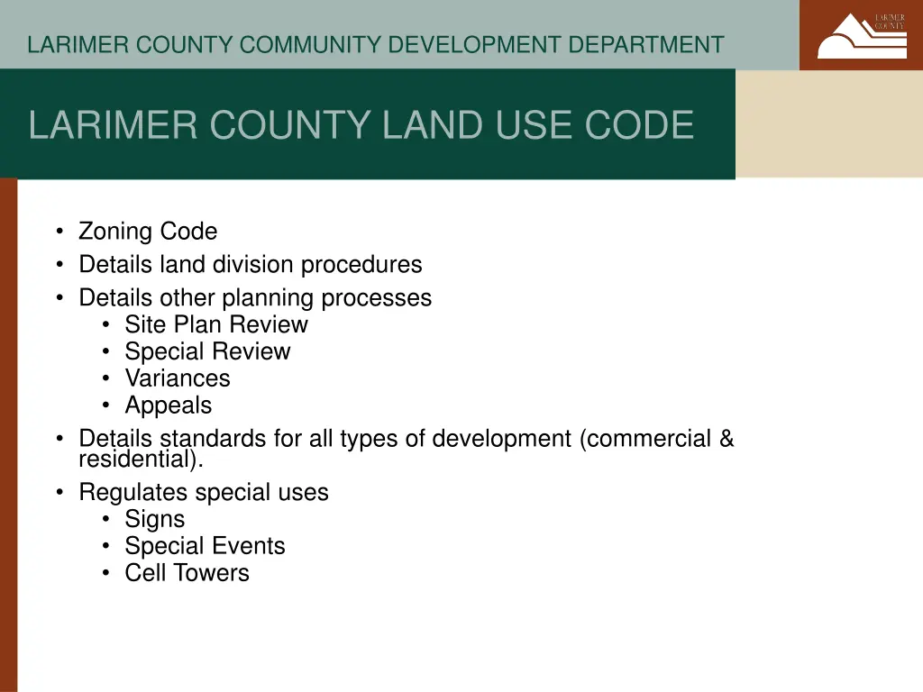 larimer county community development department 2
