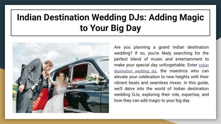 indian destination wedding djs adding magic